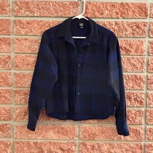 🌟 Wild Fable cropped flannel top